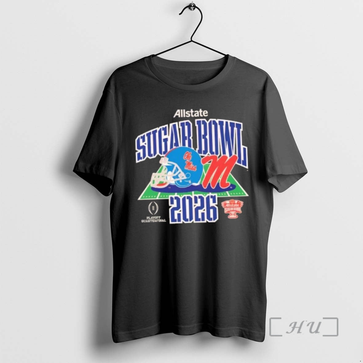Trending 2026 Playoff Quarterfinal Allstate Sugar - Adult & Kids T-Shirts, Sweatshirts & Hoodies apparel design preview 1