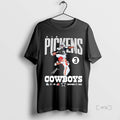 Trending Air Pickens Signature 2025 Dallas Cowboys Vs - Adult & Kids T-Shirts, Sweatshirts & Hoodies apparel design preview 1