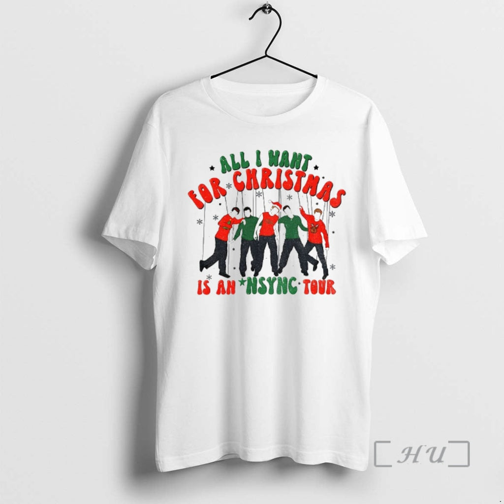 Trending All I Want Is Nsync Tour - Adult & Kids T-Shirts, Sweatshirts & Hoodies apparel design preview 1