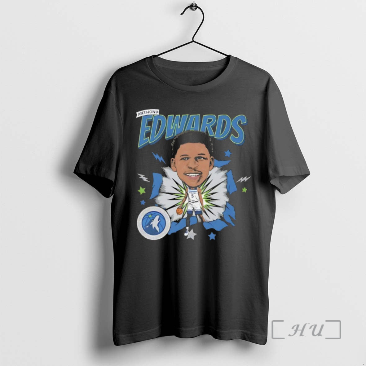 Trending Anthony Edwards Minnesota Timberwolves - Adult & Kids T-Shirts, Sweatshirts & Hoodies apparel design preview 1