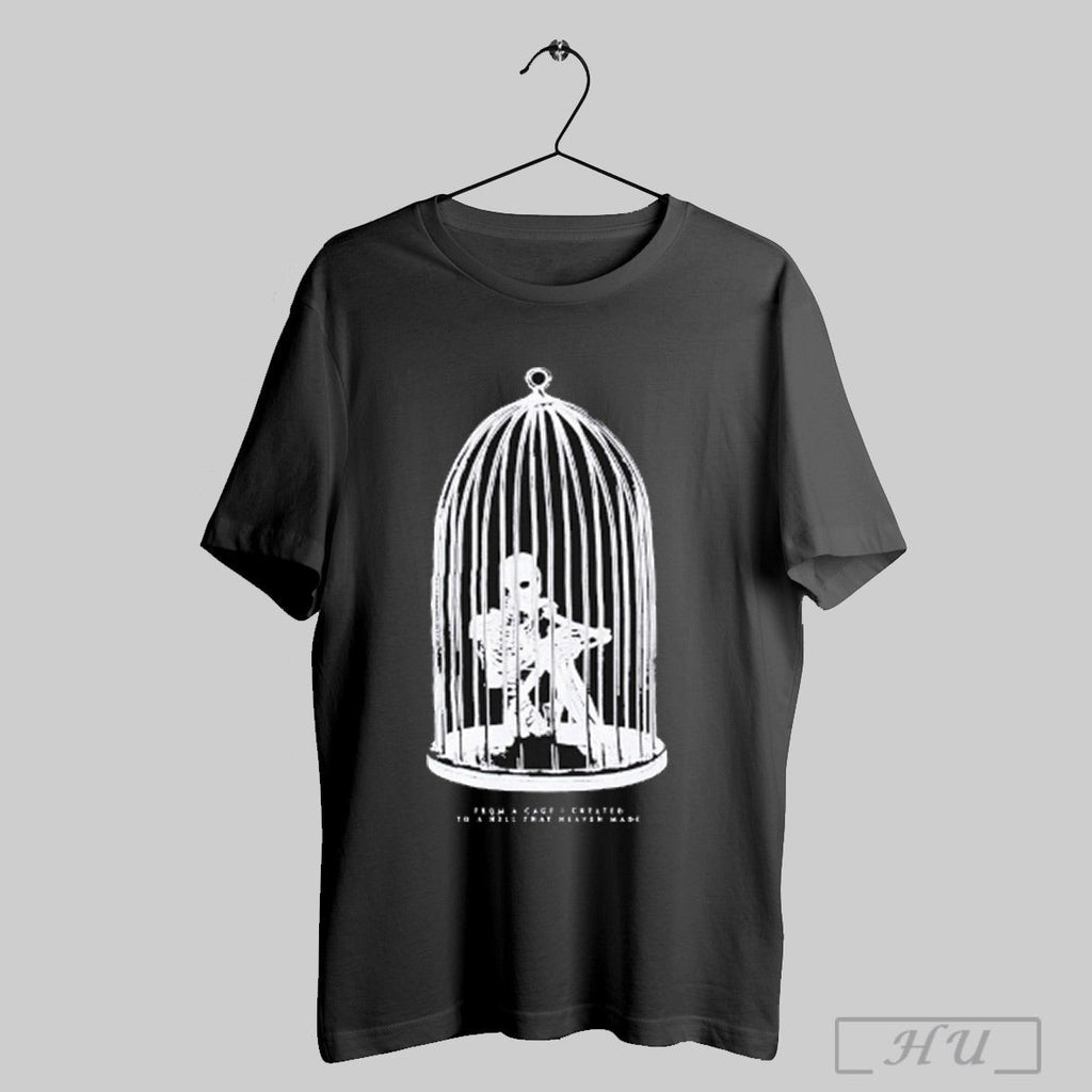 Trending Asking Alexandria From A Cage I Created To - Adult & Kids T-Shirts, Sweatshirts & Hoodies apparel design preview 1