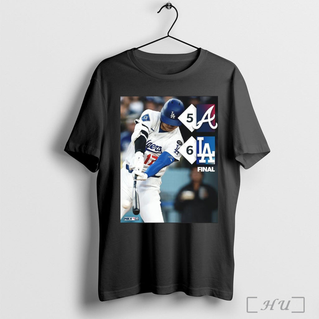 Trending Atlanta Braves Vs Los Angeles Dodgers Shohei - Adult & Kids T-Shirts, Sweatshirts & Hoodies apparel design preview 1
