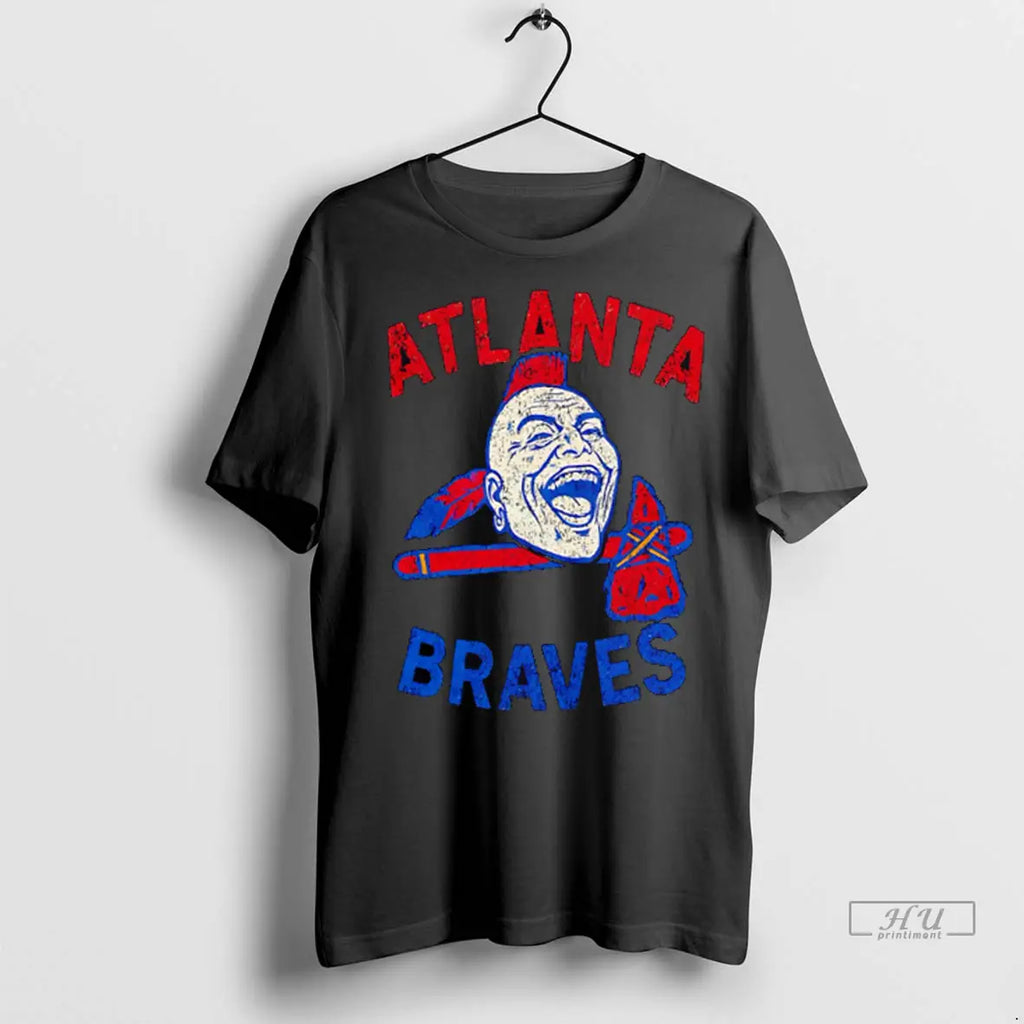 Trending Atlantabraves Logo Art Retro - Adult & Kids T-Shirts, Sweatshirts & Hoodies apparel design preview 1