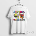 Trending Austria Gday Mate 2025 - Adult & Kids T-Shirts, Sweatshirts & Hoodies apparel design preview 1