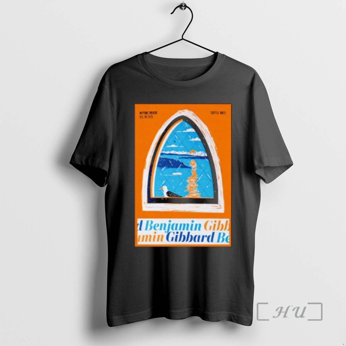 Trending Benjamin Gibbard Seattle Wash Dec 19 2025 - Adult & Kids T-Shirts, Sweatshirts & Hoodies apparel design preview 1