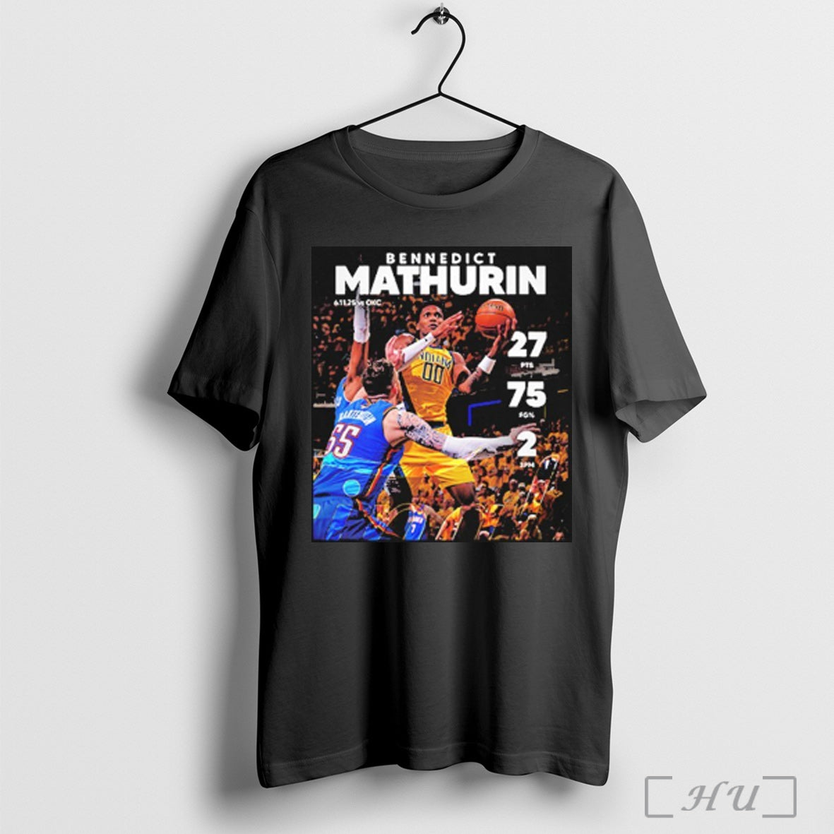 Trending Bennedict Mathurin Indiana Pacers Wins Game - Adult & Kids T-Shirts, Sweatshirts & Hoodies apparel design preview 1