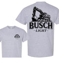 Trending Busch Light Excavator Blue Collar Worker - Adult & Kids T-Shirts, Sweatshirts & Hoodies apparel design preview 1