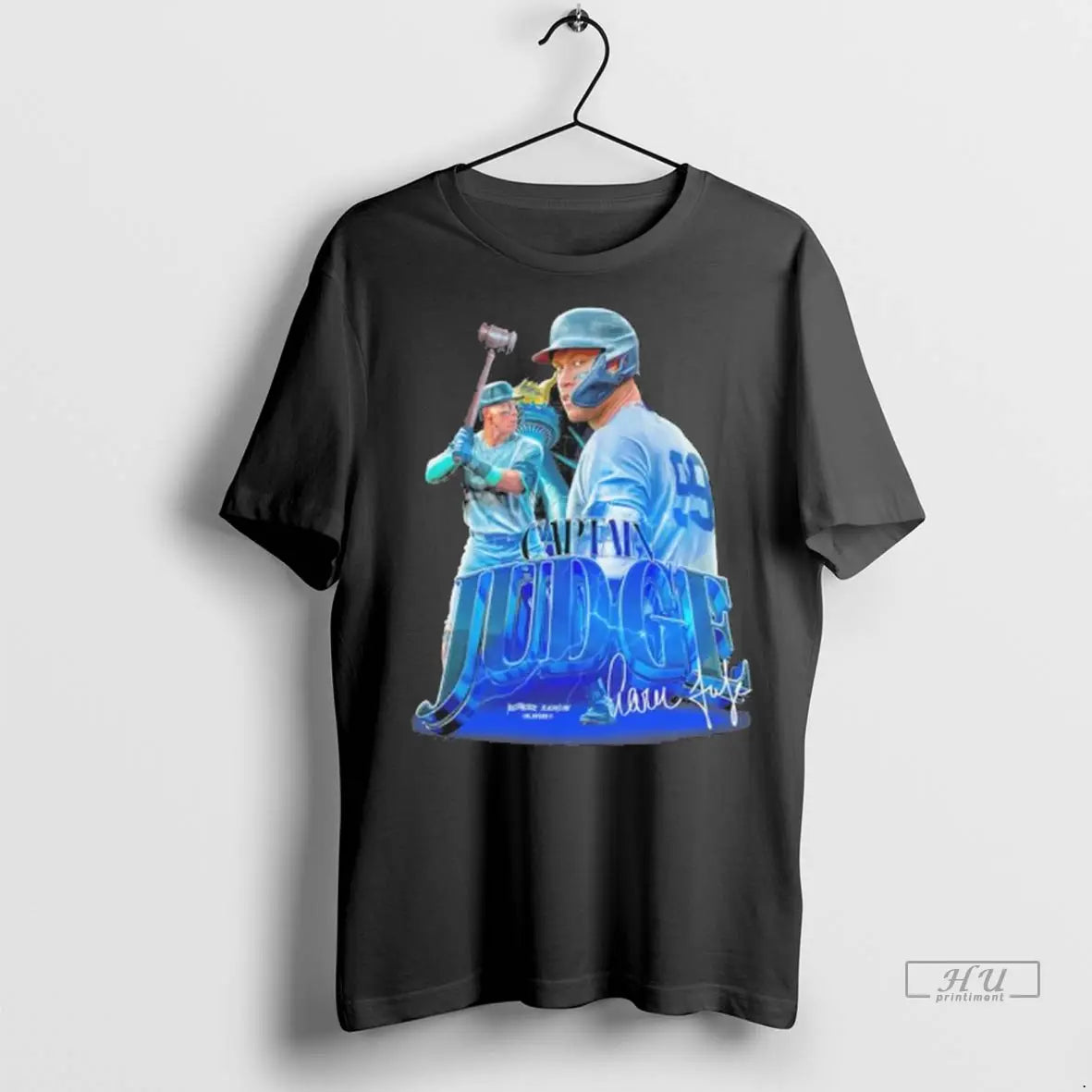 Trending Captain Judge Aaron Yankees - Adult & Kids T-Shirts, Sweatshirts & Hoodies apparel design preview 1