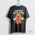 Trending Capybara Cheerleader Capyba Rah Meme - Adult & Kids T-Shirts, Sweatshirts & Hoodies apparel design preview 1