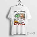 Trending Cat Thanksgiving Day Parade Thank Goodness - Adult & Kids T-Shirts, Sweatshirts & Hoodies apparel design preview 1