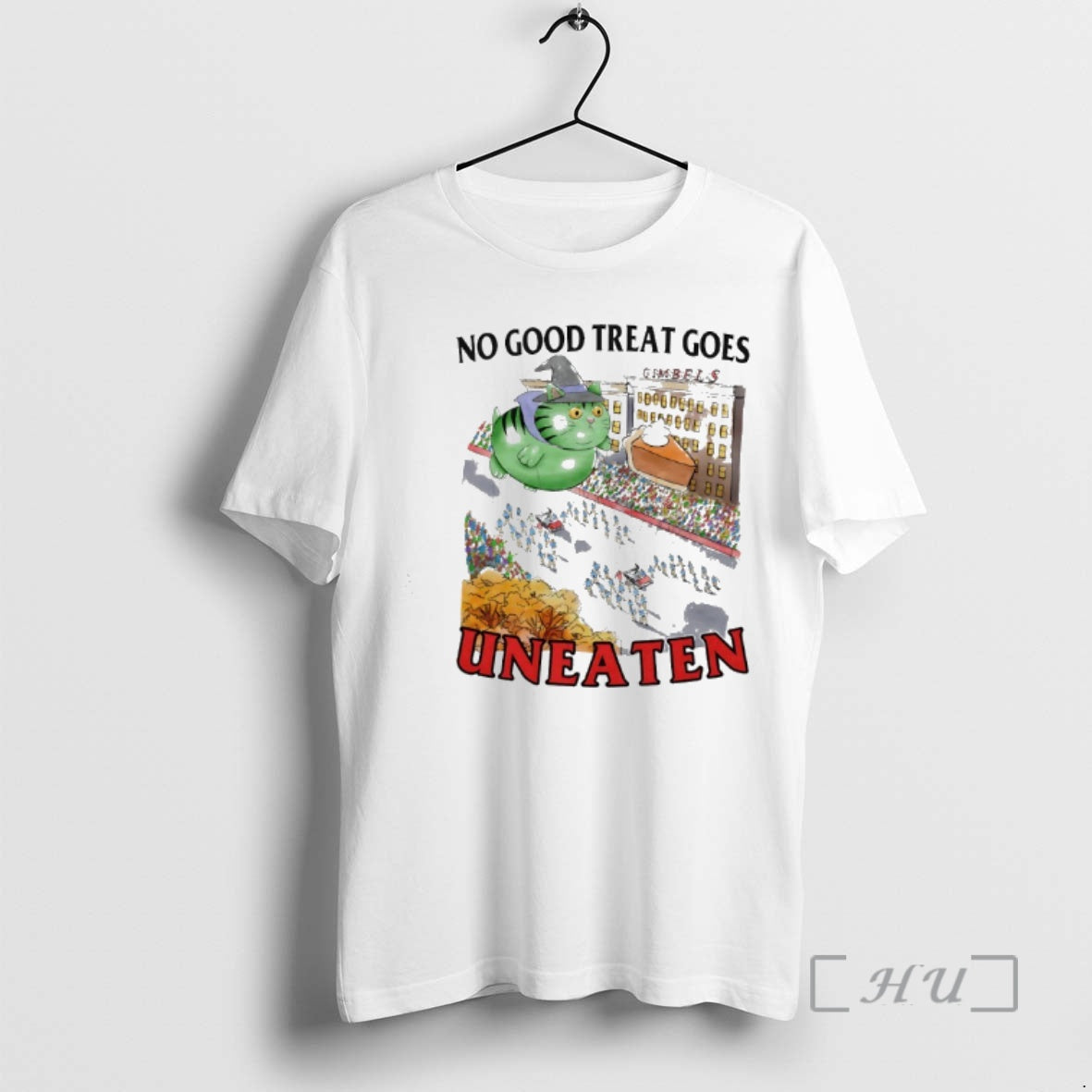 Trending Cat Thanksgiving Day Parade No Good Treat - Adult & Kids T-Shirts, Sweatshirts & Hoodies apparel design preview 1