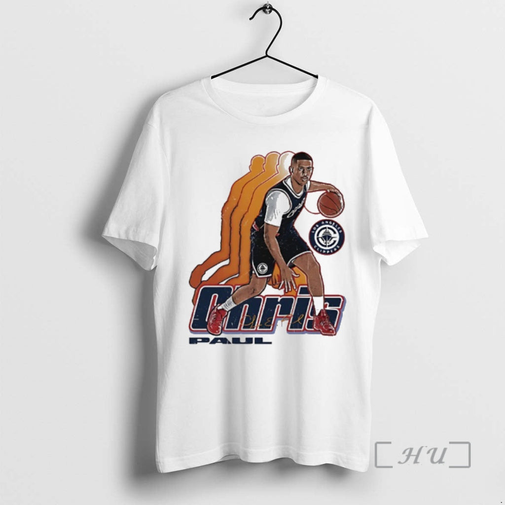 Trending Chris Paul Los Angeles Clippers Basketball - Adult & Kids T-Shirts, Sweatshirts & Hoodies apparel design preview 1