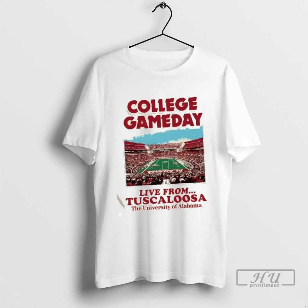 Trending College Gameday Live From Tuscaloosa The - Adult & Kids T-Shirts, Sweatshirts & Hoodies apparel design preview 1