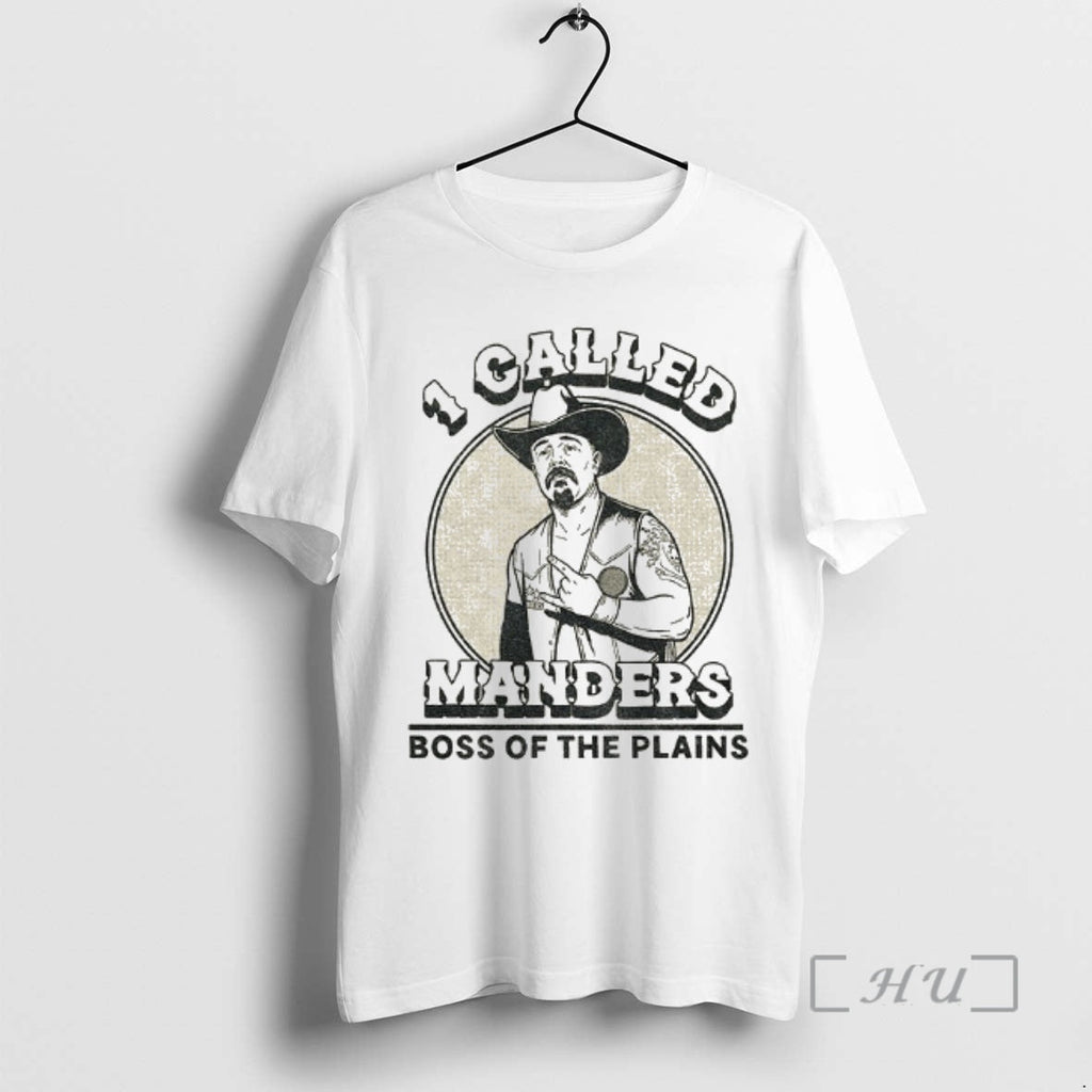 Trending Cowboy 1 Called Manders Boss Plains Vintage - Adult & Kids T-Shirts, Sweatshirts & Hoodies apparel design preview 1