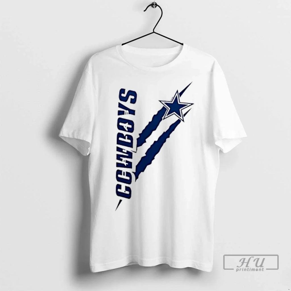 Trending Cowboys Color Scratch Design - Adult & Kids T-Shirts, Sweatshirts & Hoodies apparel design preview 1