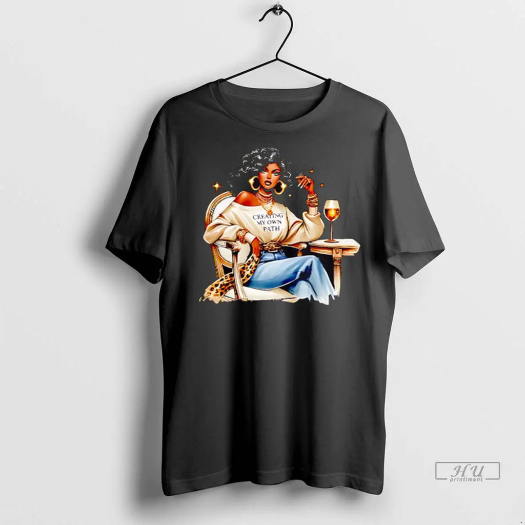 Trending Creating Your Own Path Girl - Adult & Kids T-Shirts, Sweatshirts & Hoodies apparel design preview 1
