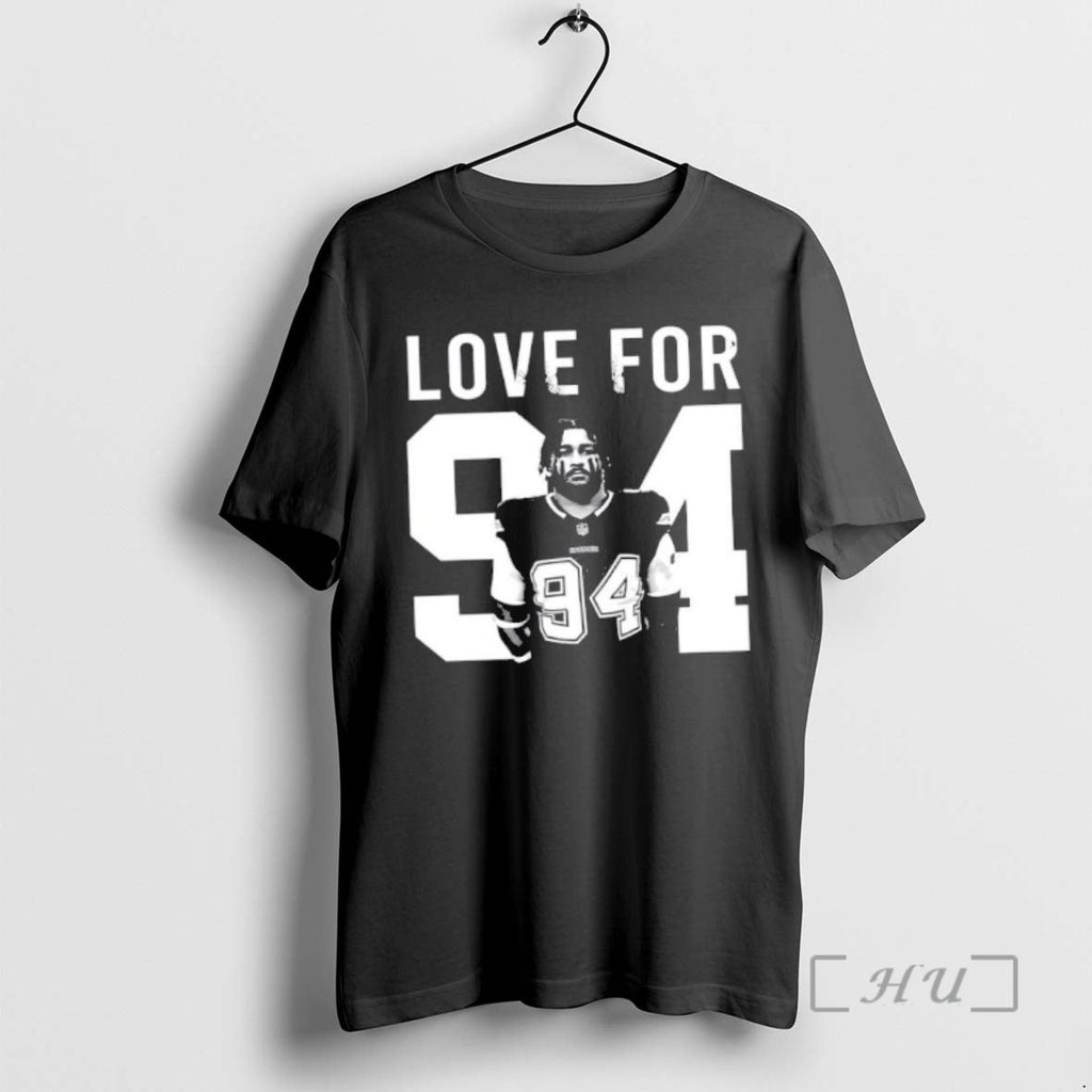 Trending Dallas Cowboys Love Kneland Marshaw 94 2 - Adult & Kids T-Shirts, Sweatshirts & Hoodies apparel design preview 1
