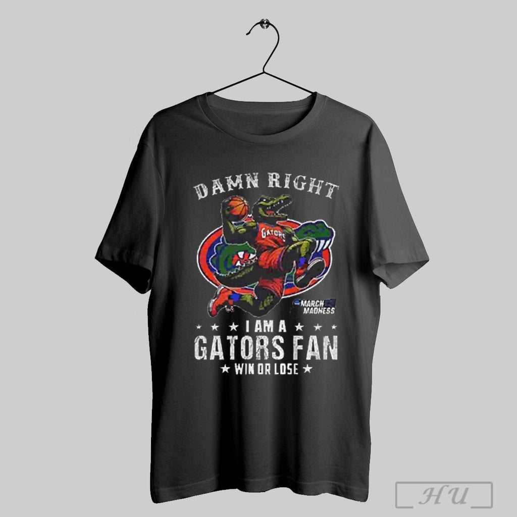 Trending Damn Right I Am A Florida Gators Fan Win Or - Adult & Kids T-Shirts, Sweatshirts & Hoodies apparel design preview 1