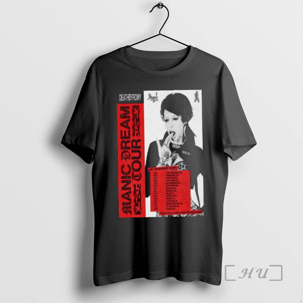 Trending Deathbyromy 2026 Uk Eu Shows - Adult & Kids T-Shirts, Sweatshirts & Hoodies apparel design preview 1