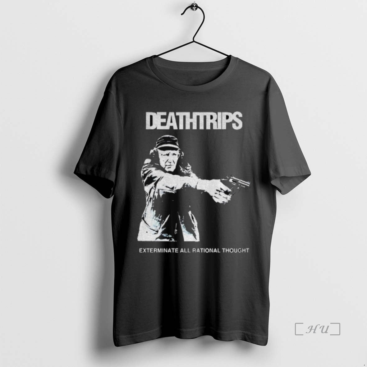 Trending Deathtrips Exterminate All Rational Thought - Adult & Kids T-Shirts, Sweatshirts & Hoodies apparel design preview 1