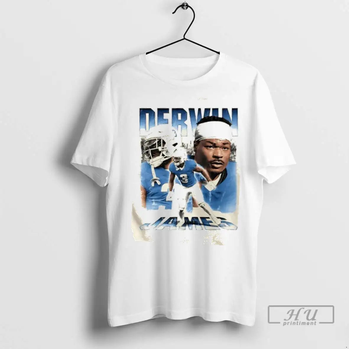 Trending Derwin James Los Angeles Chargers Vintage - Adult & Kids T-Shirts, Sweatshirts & Hoodies apparel design preview 1