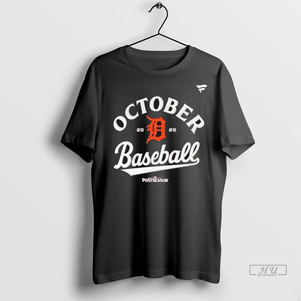 Trending Detroit Tigers October Baseball Al Wild Card - Adult & Kids T-Shirts, Sweatshirts & Hoodies apparel design preview 1