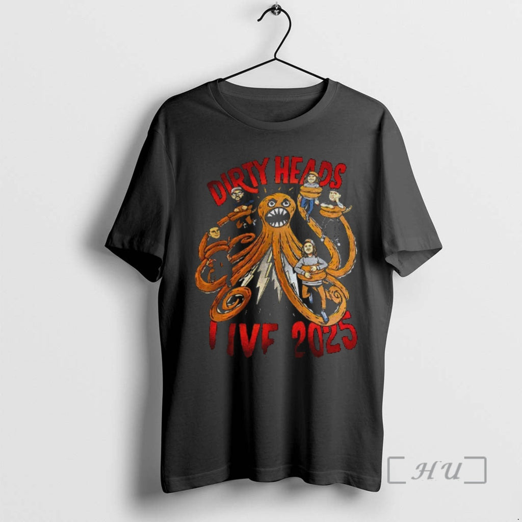 Trending Dirty Heads Live 2025 Cartoon - Adult & Kids T-Shirts, Sweatshirts & Hoodies apparel design preview 1