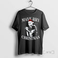Trending Drake Maye Santa Merry - Adult & Kids T-Shirts, Sweatshirts & Hoodies apparel design preview 1