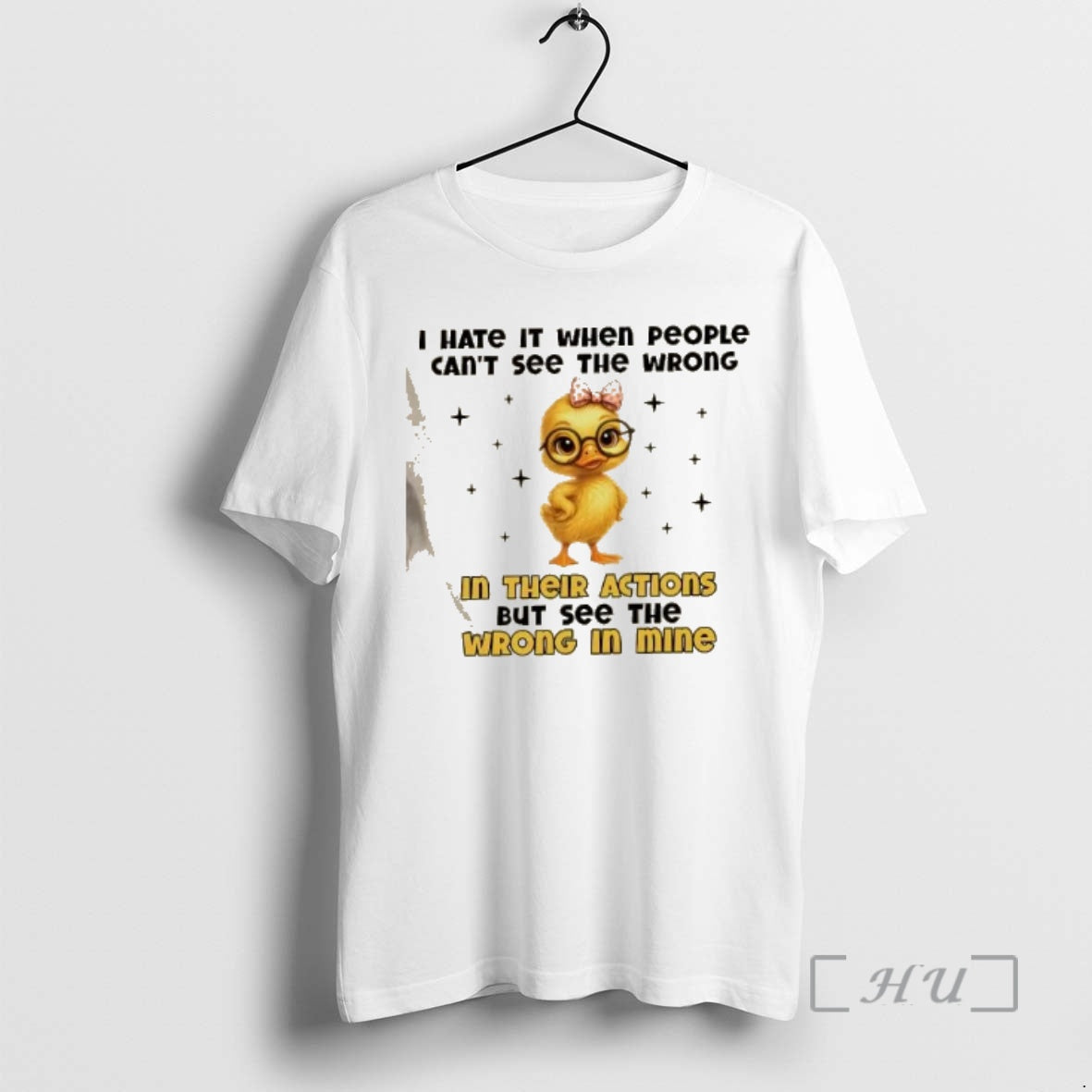 Trending Duck I Hate When People Cant See Wrong Their - Adult & Kids T-Shirts, Sweatshirts & Hoodies apparel design preview 1