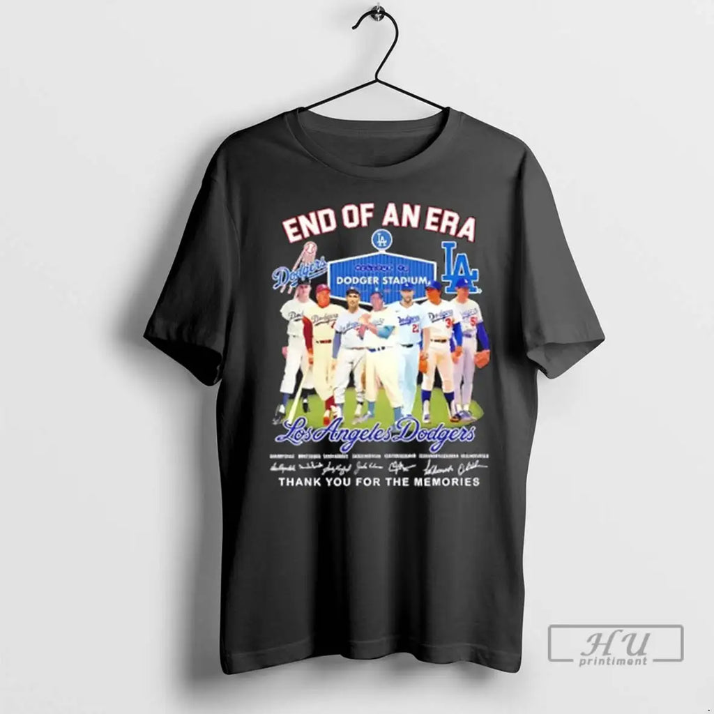 Trending End Of An Era Los Angeles Dodgers Legends - Adult & Kids T-Shirts, Sweatshirts & Hoodies apparel design preview 1