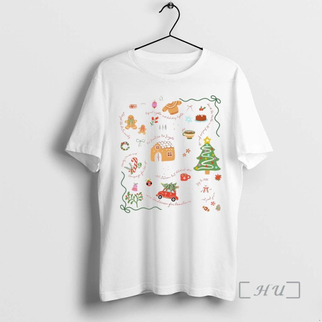 Trending Equal Rights Lights No Justice Jingle Merry - Adult & Kids T-Shirts, Sweatshirts & Hoodies apparel design preview 1