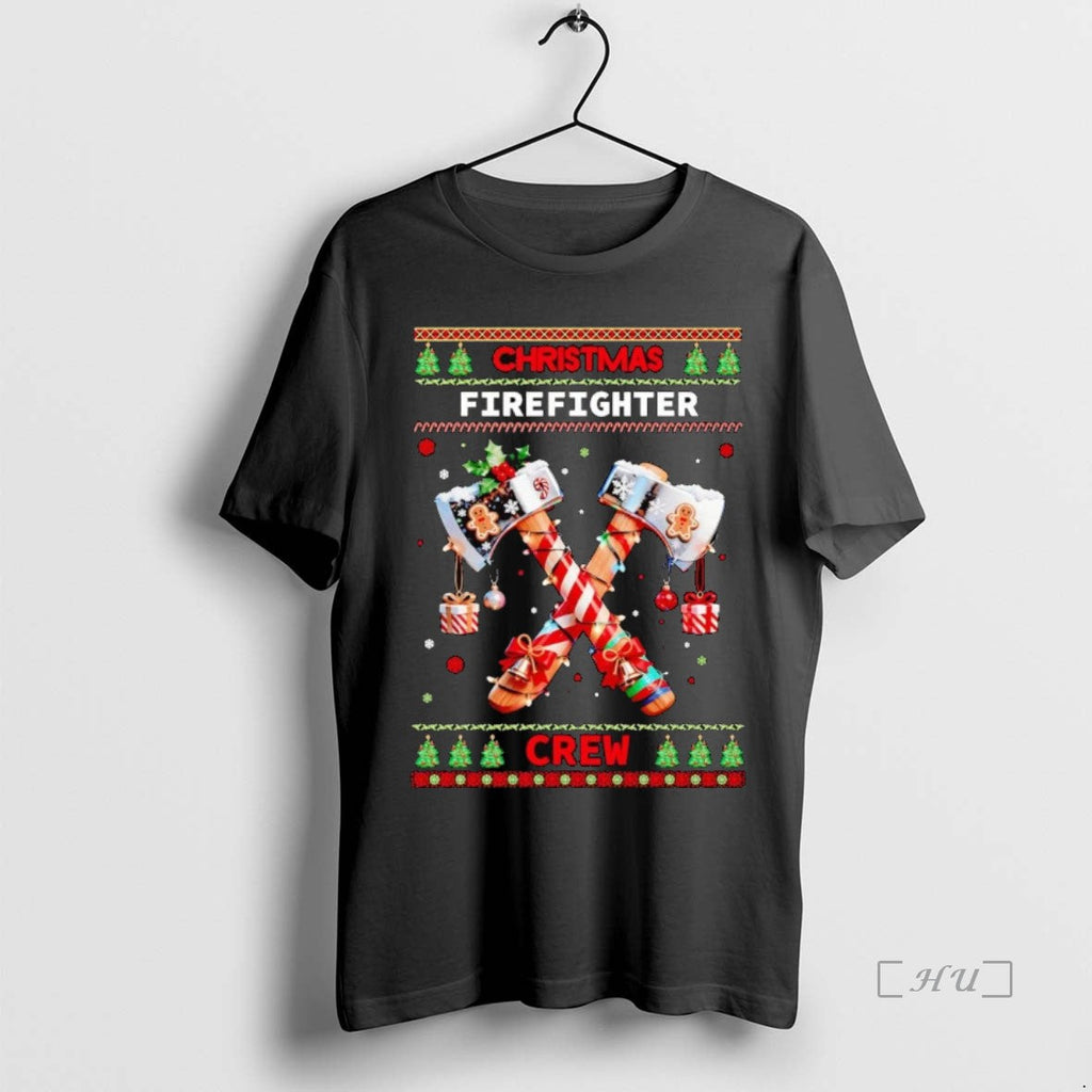 Trending Firefighter Crew Ugly - Adult & Kids T-Shirts, Sweatshirts & Hoodies apparel design preview 1