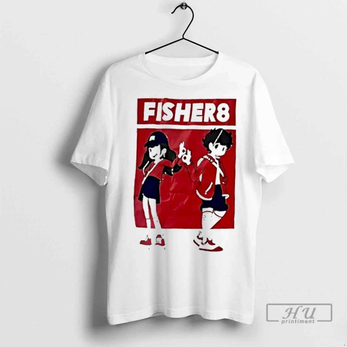 Trending Fisher8 Team Anime Cute - Adult & Kids T-Shirts, Sweatshirts & Hoodies apparel design preview 1