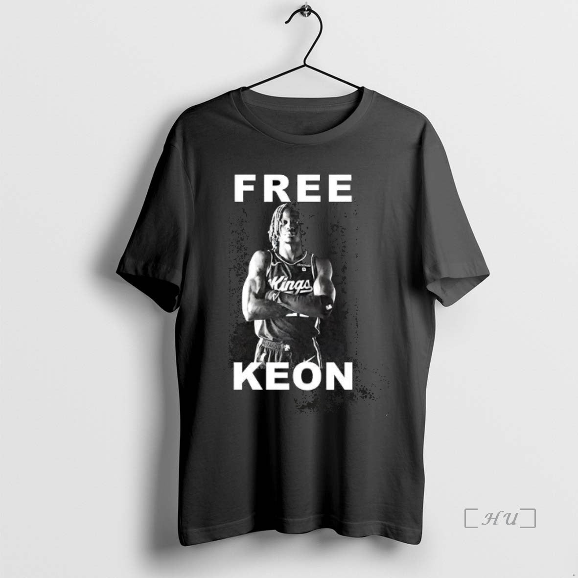 Trending Free Keon Ellis Sacramento Kings - Adult & Kids T-Shirts, Sweatshirts & Hoodies apparel design preview 1