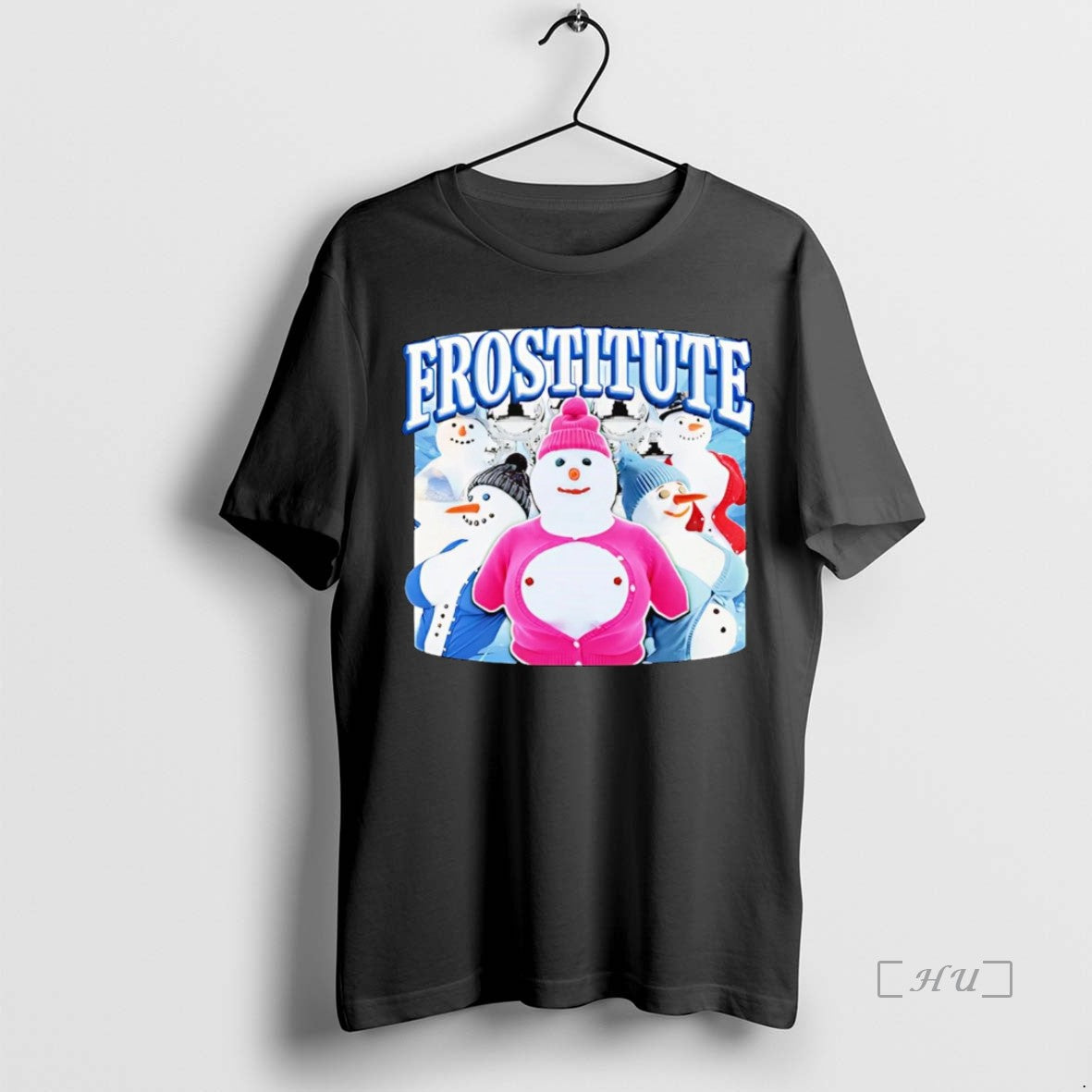 Trending Frostitute Snowman - Adult & Kids T-Shirts, Sweatshirts & Hoodies apparel design preview 1