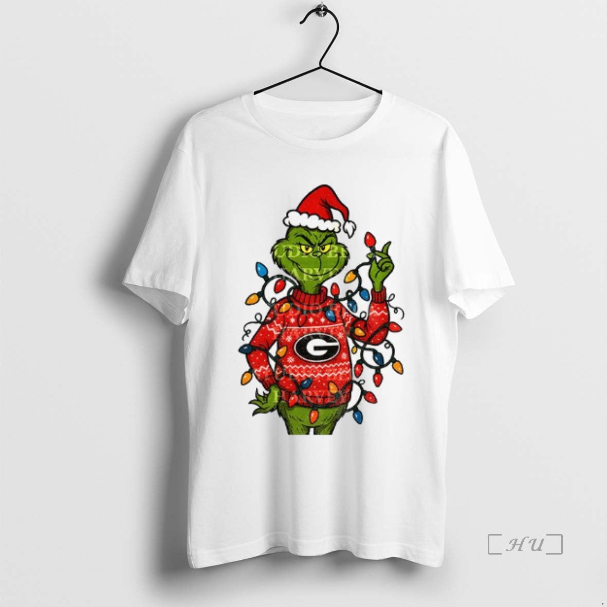 Trending Georgia Grinches Bulldog - Adult & Kids T-Shirts, Sweatshirts & Hoodies apparel design preview 1