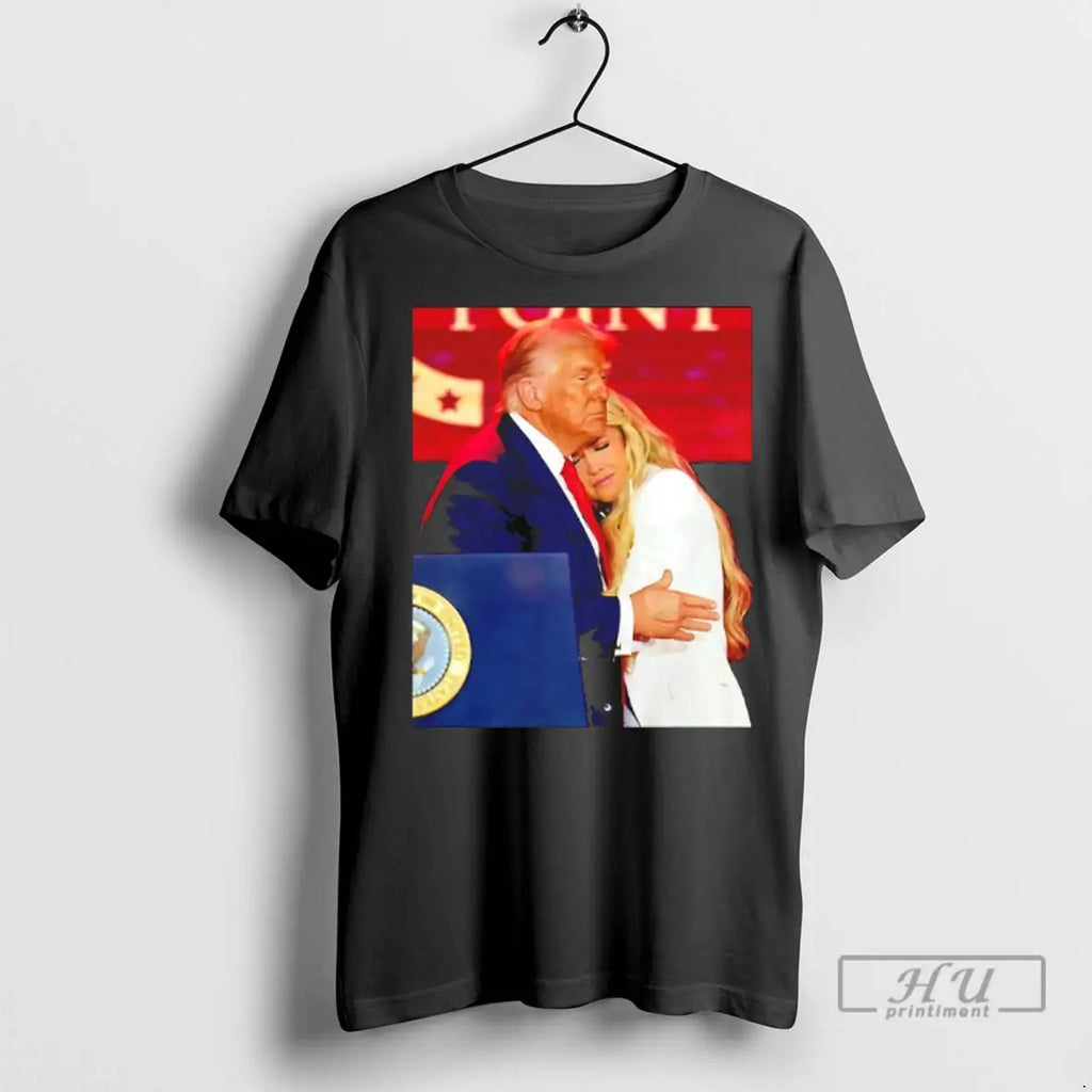 Trending Greatest President Trump Hugs Erika Kirk At - Adult & Kids T-Shirts, Sweatshirts & Hoodies apparel design preview 1