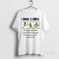 Trending Grinch I Have 3 Sides Quiet Sweet Side You - Adult & Kids T-Shirts, Sweatshirts & Hoodies apparel design preview 1