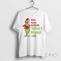 Trending Grinch Santa Rock Paper Scissors Throat - Adult & Kids T-Shirts, Sweatshirts & Hoodies apparel design preview 1