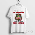 Trending Grinch Santa Older I Get Happier Am Being - Adult & Kids T-Shirts, Sweatshirts & Hoodies apparel design preview 1