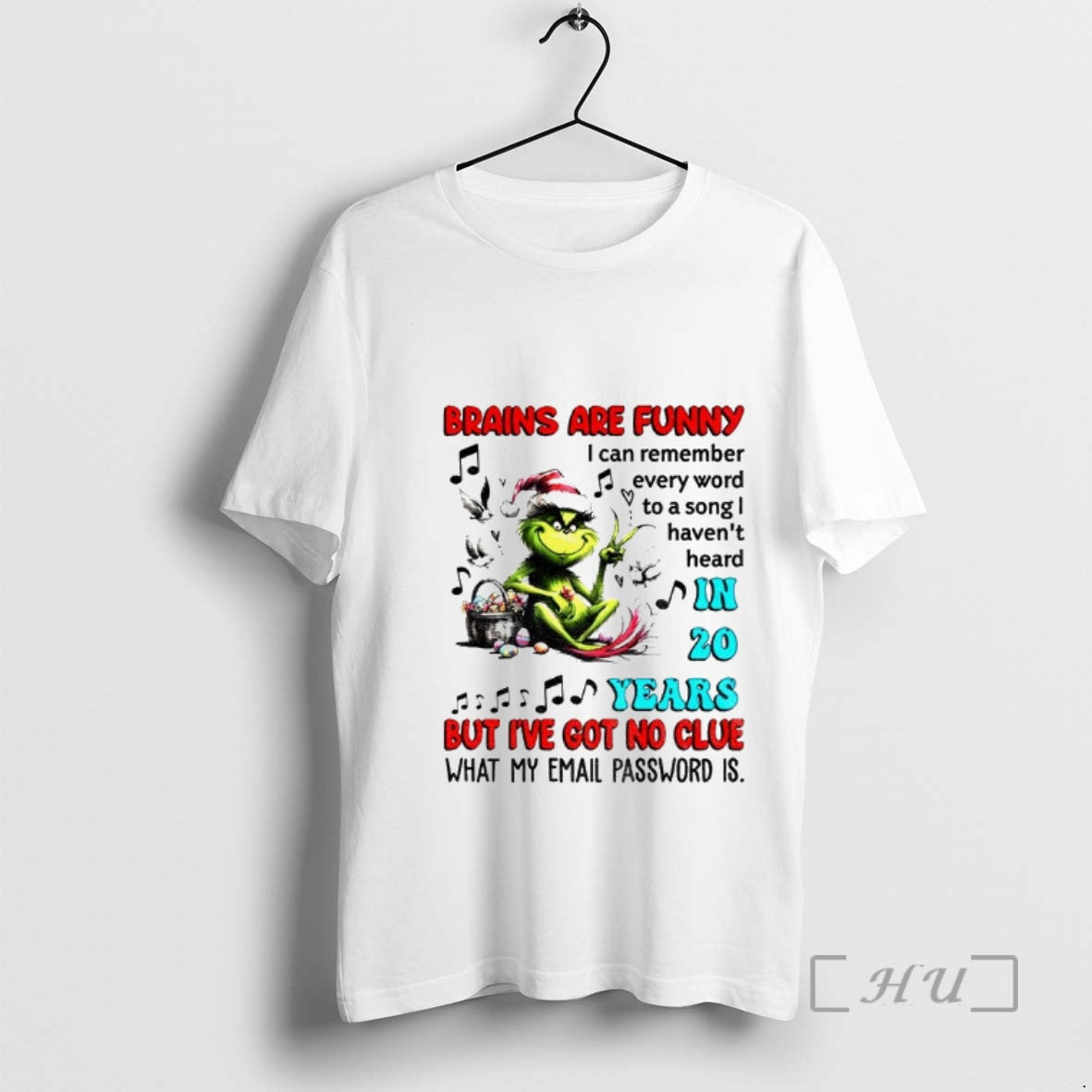Trending Grinch Brains Are Funny I Can Remember Every - Adult & Kids T-Shirts, Sweatshirts & Hoodies apparel design preview 1