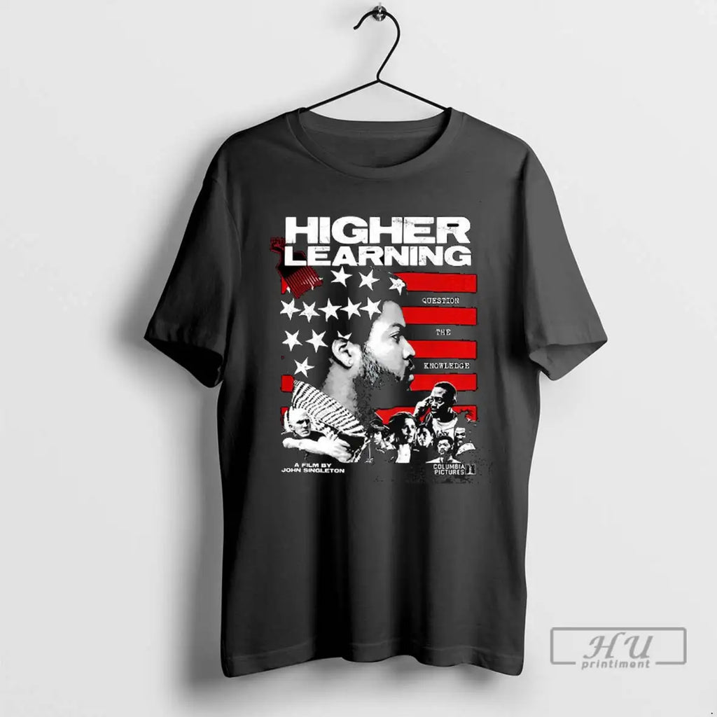 Trending Higher Learning 1995 A Film By John - Adult & Kids T-Shirts, Sweatshirts & Hoodies apparel design preview 1