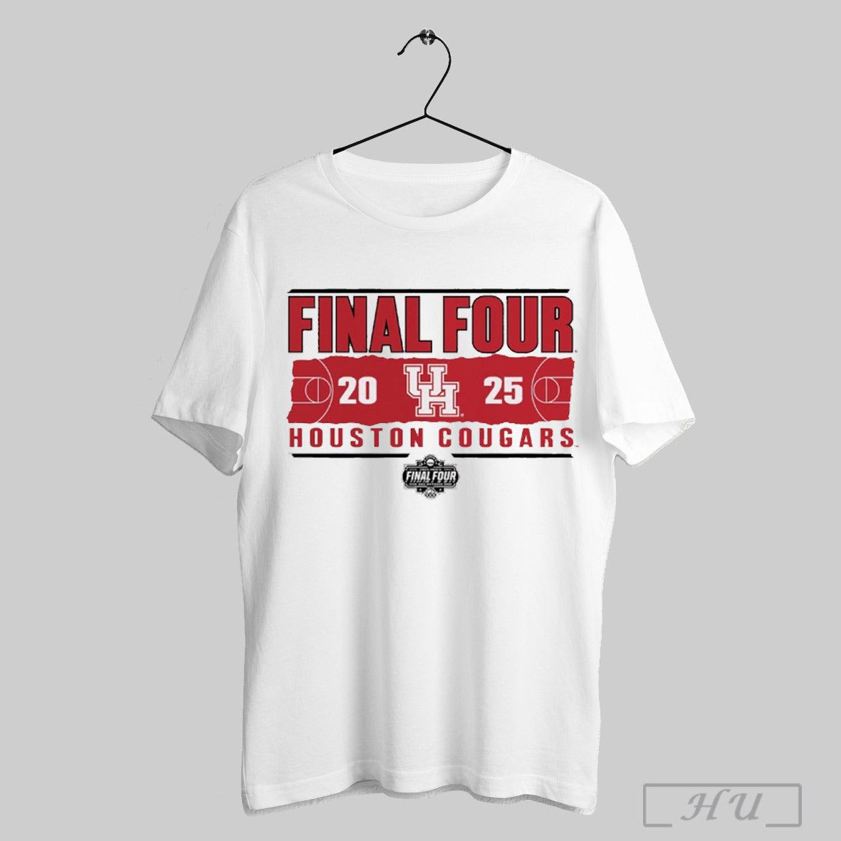 Trending Houston Cougars Ncaa Mens Basketball - Adult & Kids T-Shirts, Sweatshirts & Hoodies apparel design preview 1