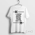 Trending I Know More About Wind Than You Do - Adult & Kids T-Shirts, Sweatshirts & Hoodies apparel design preview 1