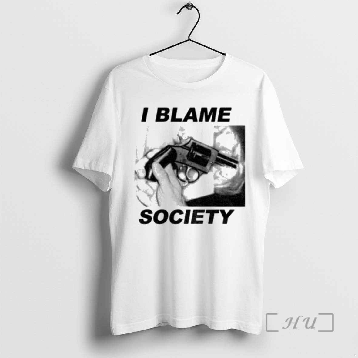 Trending I Blame Society Vintage - Adult & Kids T-Shirts, Sweatshirts & Hoodies apparel design preview 1
