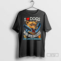 Trending I Heart Dogs Who Bite Fascirsts And Love - Adult & Kids T-Shirts, Sweatshirts & Hoodies apparel design preview 1