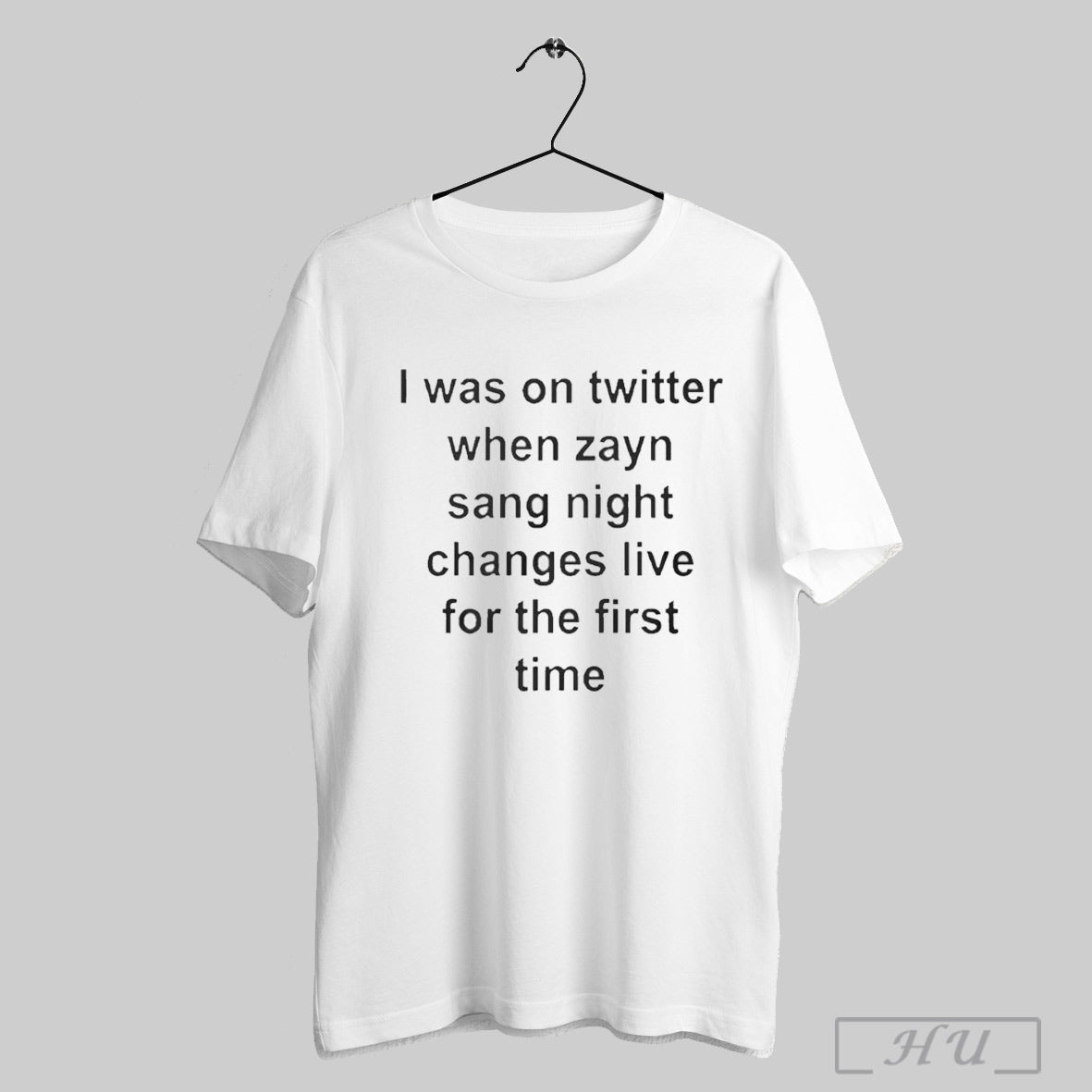 Trending I Was On Twitter When Zayn Sang Night - Adult & Kids T-Shirts, Sweatshirts & Hoodies apparel design preview 1