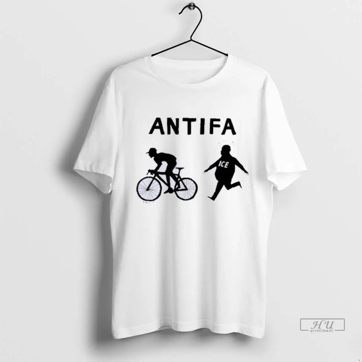 Trending Ice Antifa Biker - Adult & Kids T-Shirts, Sweatshirts & Hoodies apparel design preview 1