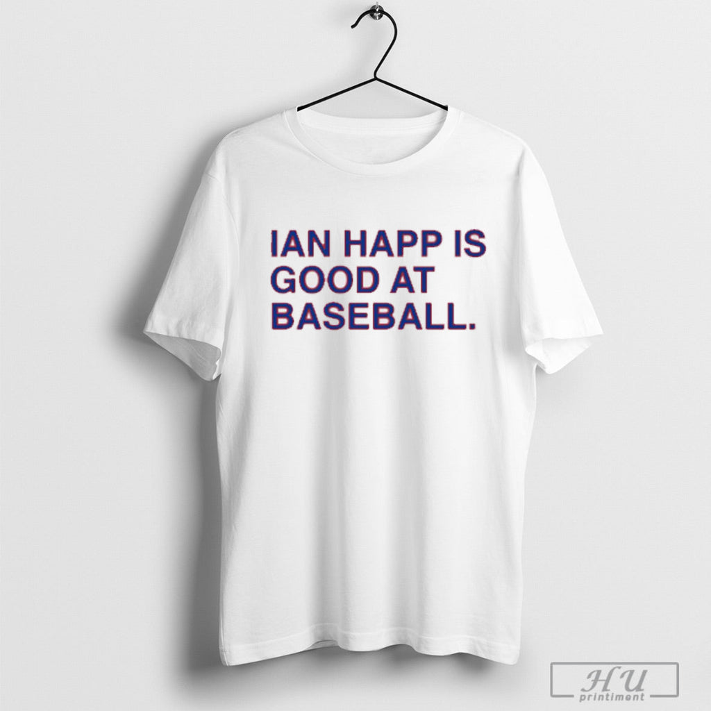 Trending Ian Happ Is Good At Baseball 1000th Game - Adult & Kids T-Shirts, Sweatshirts & Hoodies apparel design preview 1