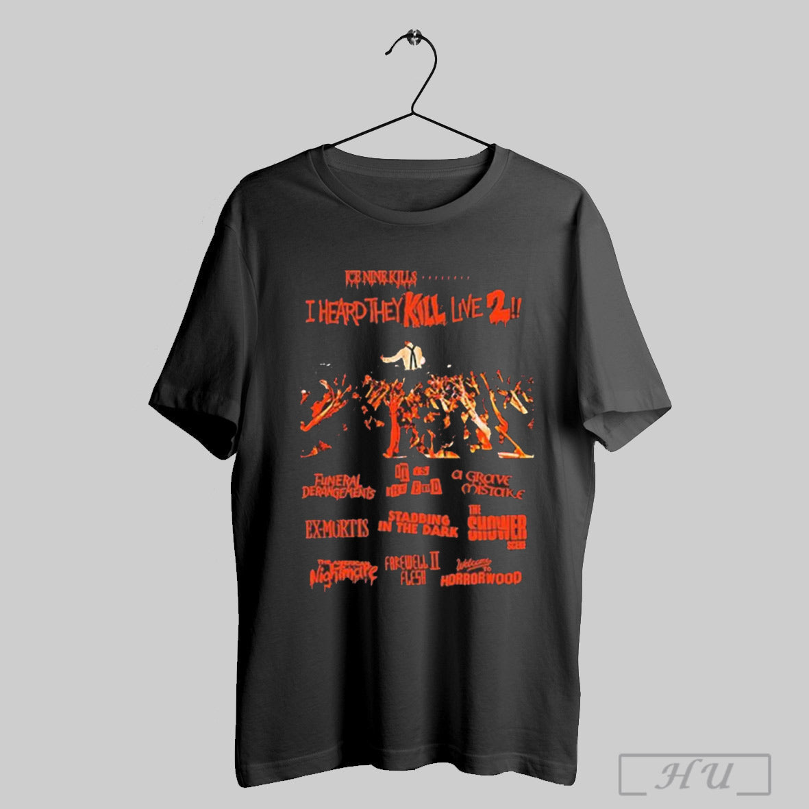 Trending Ice Nine Kills Tied N Died I Heard They Kill - Adult & Kids T-Shirts, Sweatshirts & Hoodies apparel design preview 1